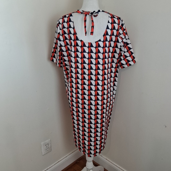 COS Oversized Printed Shift Dress With Pockets Size 8 NWOT - Picture 6 of 9